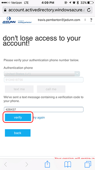 Active Directory alternate authentications verify example